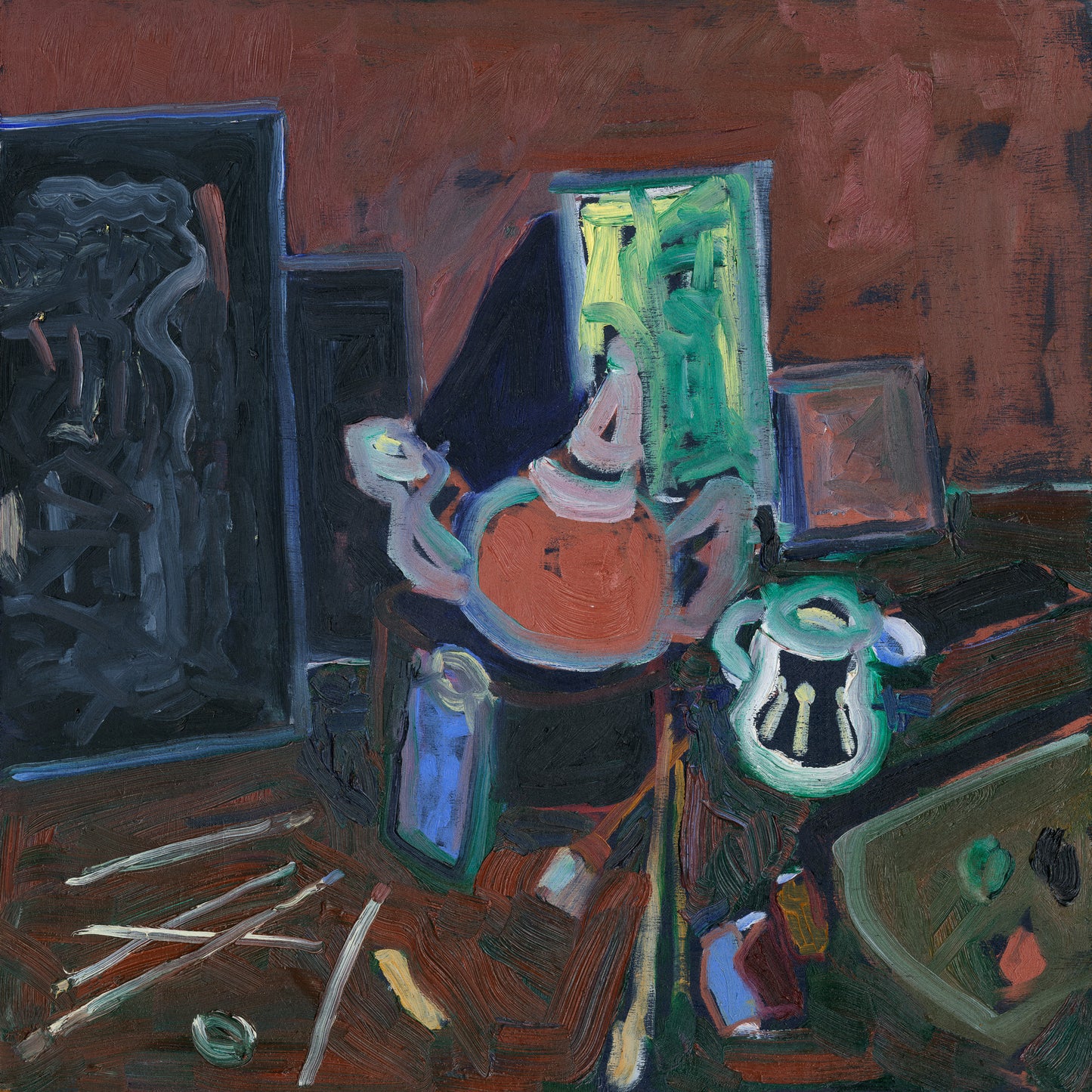 Studio Still Life with Turkish Teapot - Stuart Dods