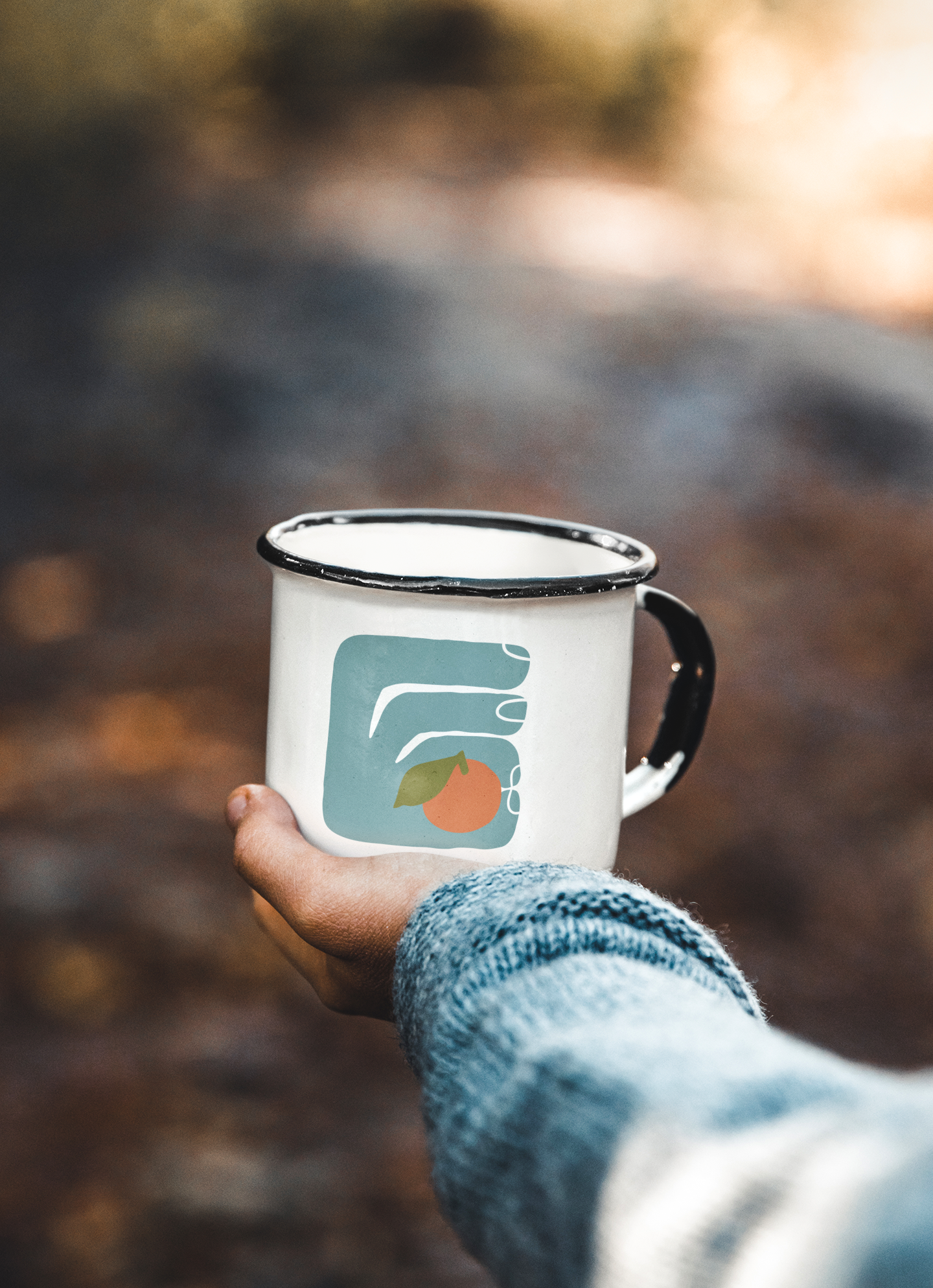 Camping Mood - Enamel Mug