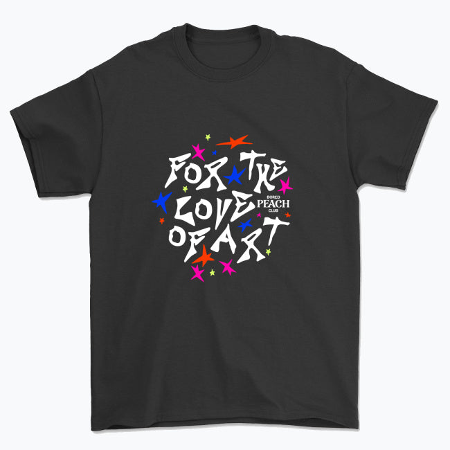 For The Love of Art - Black Tee