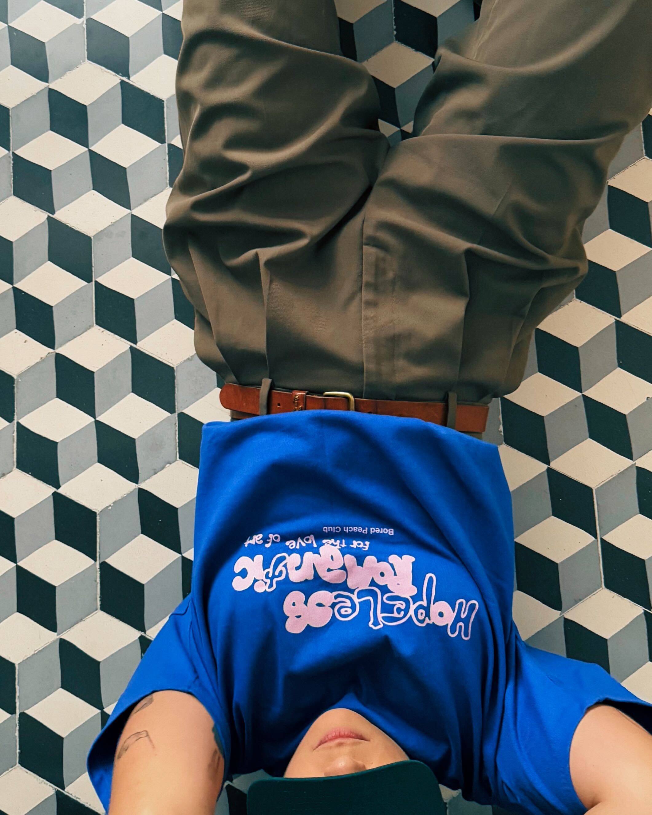 Hopeless Romantic Tshirt - Bored Peach Club