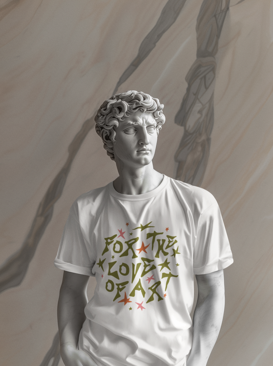 For the Love of Art - Over Sized Tee