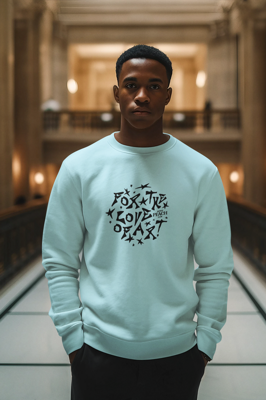 For the Love of Art - Sweatshirt  - Unisex Organic Sweatshirt
